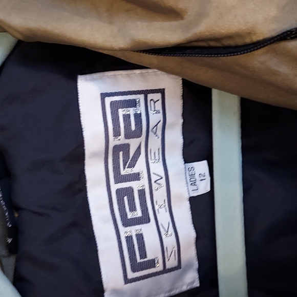 Fera Skiwear Vintage One Piece Snowsuite Size Large 12 - Picture 7 of 10